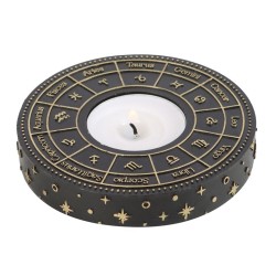 Astrology Wheel Tealight Candle Holder Astrology Wheel Tealight Candle Holder