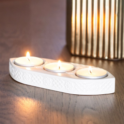 Geometric Triple Tealight Holder Geometric Triple Tealight Holder