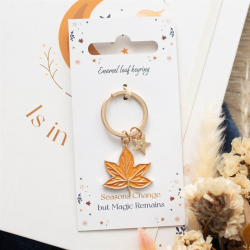 Autumn Magic Leaf Keyring Autumn Magic Leaf Keyring
