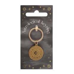 Astrology Wheel Keyring Astrology Wheel Keyring