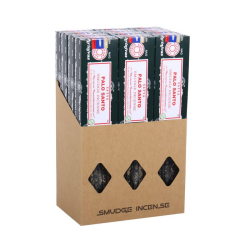 12 Packs of Satya Palo Santo Smudge Incense 25g 12 Packs of Satya Palo Santo Smudge Incense 25g