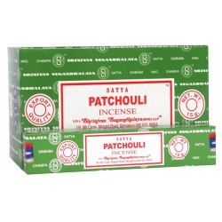 12 Packs of Patchouli Forest Incense Sticks by Satya 12 Packs of Patchouli Forest Incense Sticks by Satya